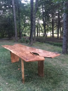 3 Leg Ambrosia Maple Table by No Walls Studio